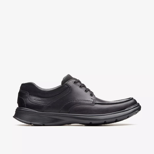Clarks Cotrell Edge Black Leather G Fitting