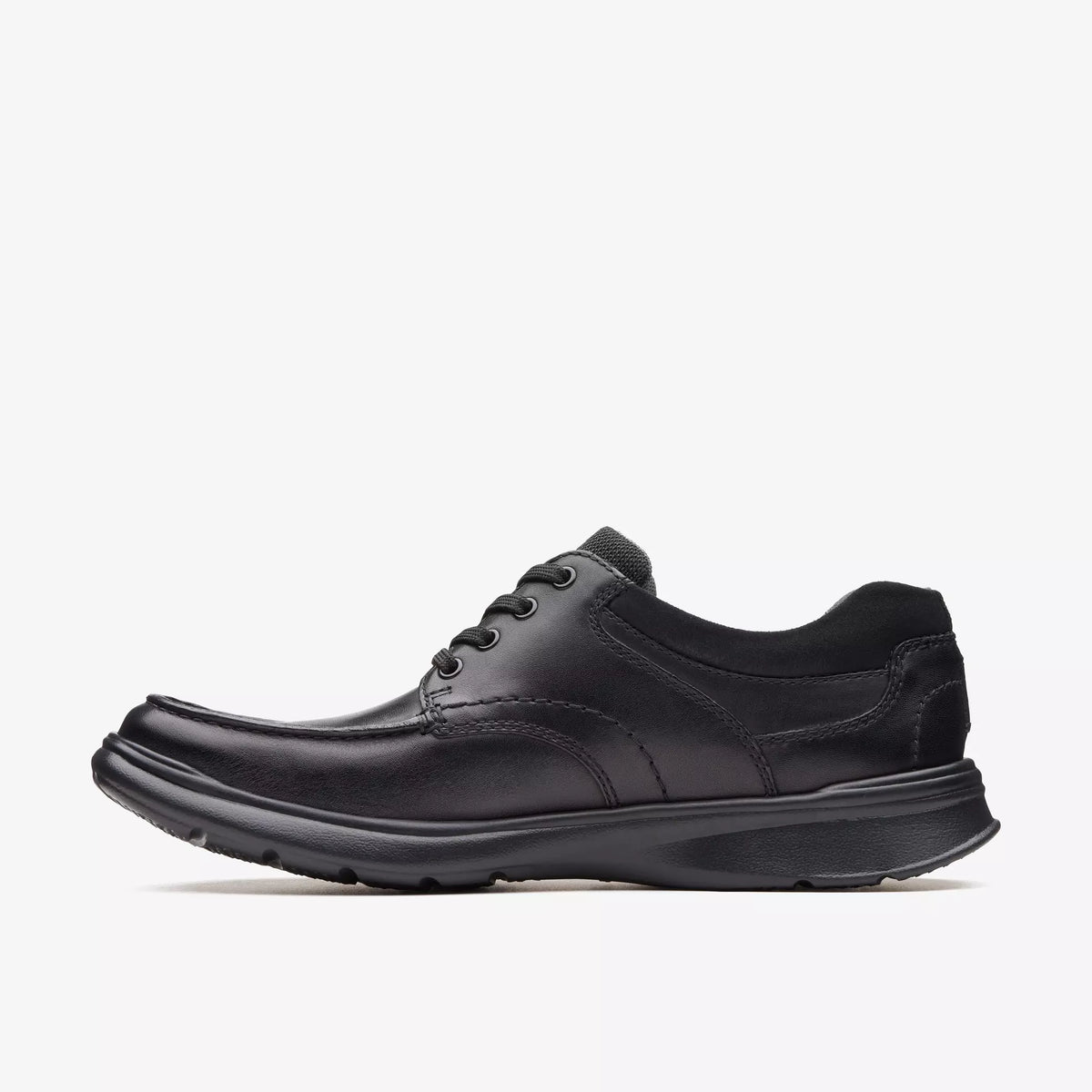 Clarks Cotrell Edge Black Leather G Fitting