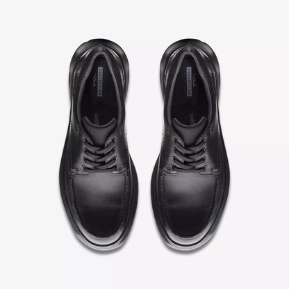 Clarks Cotrell Edge Black Leather G Fitting