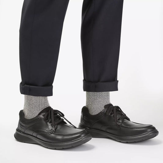 Clarks Cotrell Edge Black Leather G Fitting