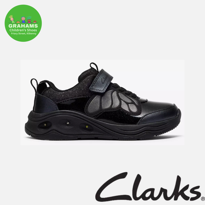 Clarks Gleam Fly Butterly Back to School Trainer