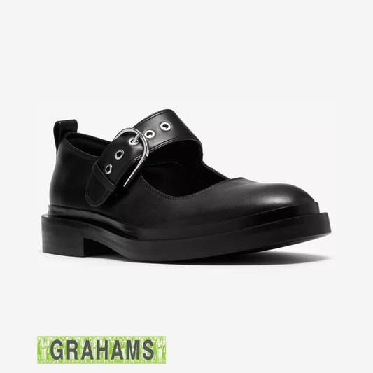 Clarks Previa Bar Black Leather Shoe