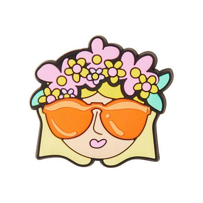 Croc Jibbitz Flower Crown Girl