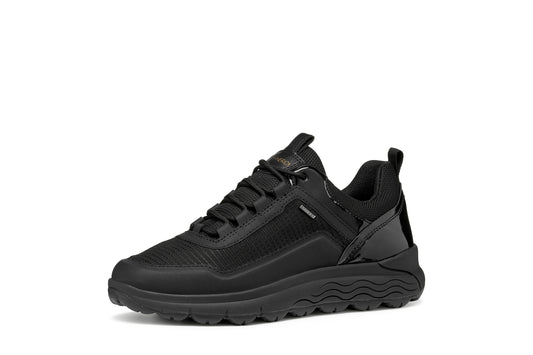 Geox Ladies Trainers Waterproof Suede Leather D5626C Spherica