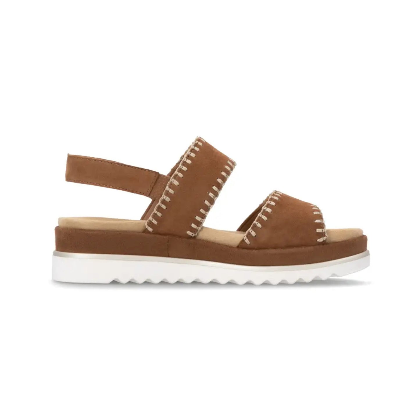 Remonte Tan Suede Sandal D3P50