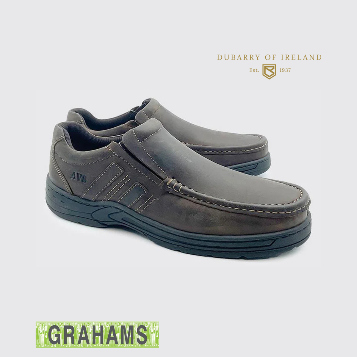 Dubarry AV8 Kalvin Slip On School Shoe