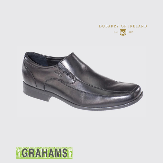Dubarry Kal AV8 Black Leather School Shoe