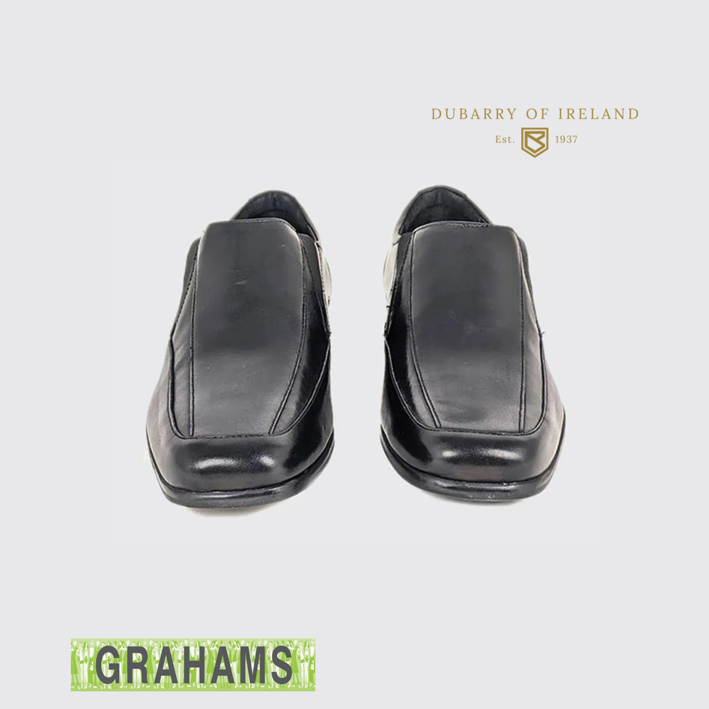 Dubarry Kal AV8 Black Leather School Shoe