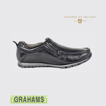 Dubarry AV8 Kolo Kids Black Leather School Shoe
