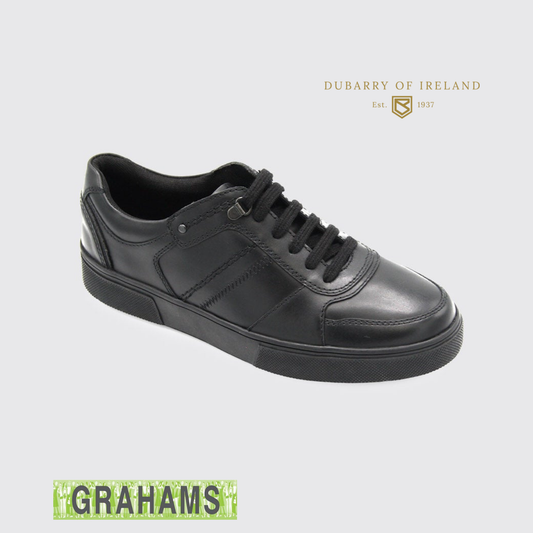 Dubarry AV8 Koote Black Leather School Shoe