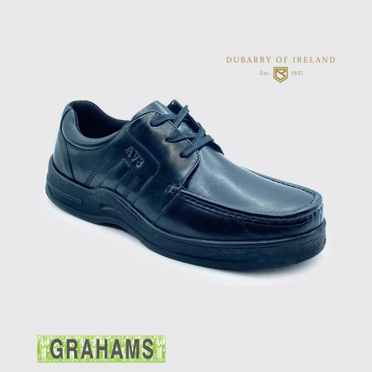 Dubarry AV8 Kori Black Leather School Shoe