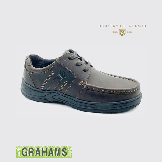 Dubarry AV8 Kori Black Leather School Shoe
