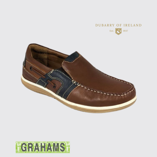 Dubarry Shaun Slip On Brown School Shoe