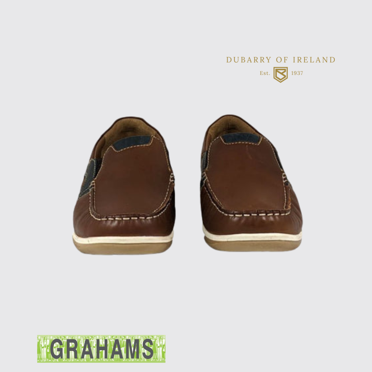 Dubarry Shaun Slip On Brown School Shoe