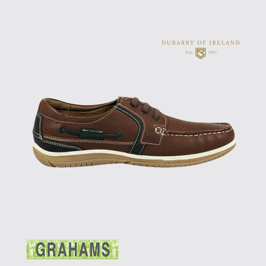 Dubarry Sheen Lace Up Brown School Shoe