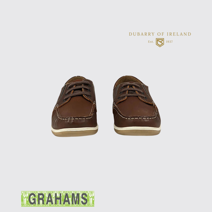 Dubarry Sheen Lace Up Brown School Shoe