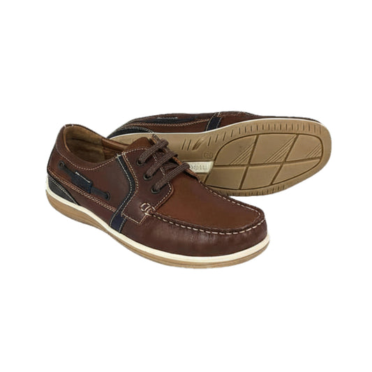 Dubarry Sheen Lace Up Brown Multi Men's Shoes