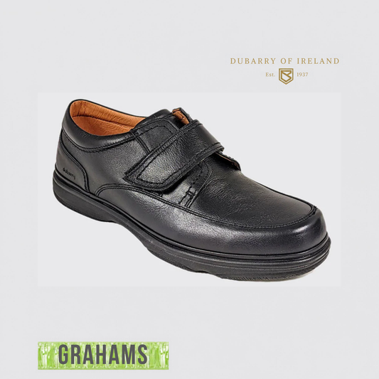 Dubarry Braston Velcro Strap Leather Shoe