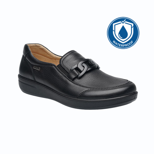 G Comfort Waterproof Slip On Mocassin Loafer Leather P6503