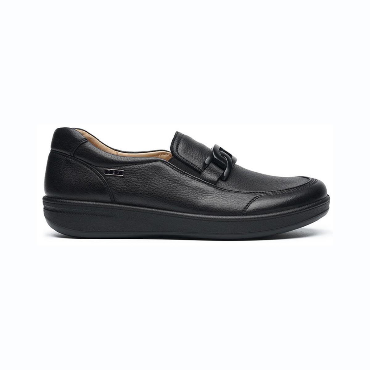 G Comfort Waterproof Slip On Mocassin Loafer Leather P6503