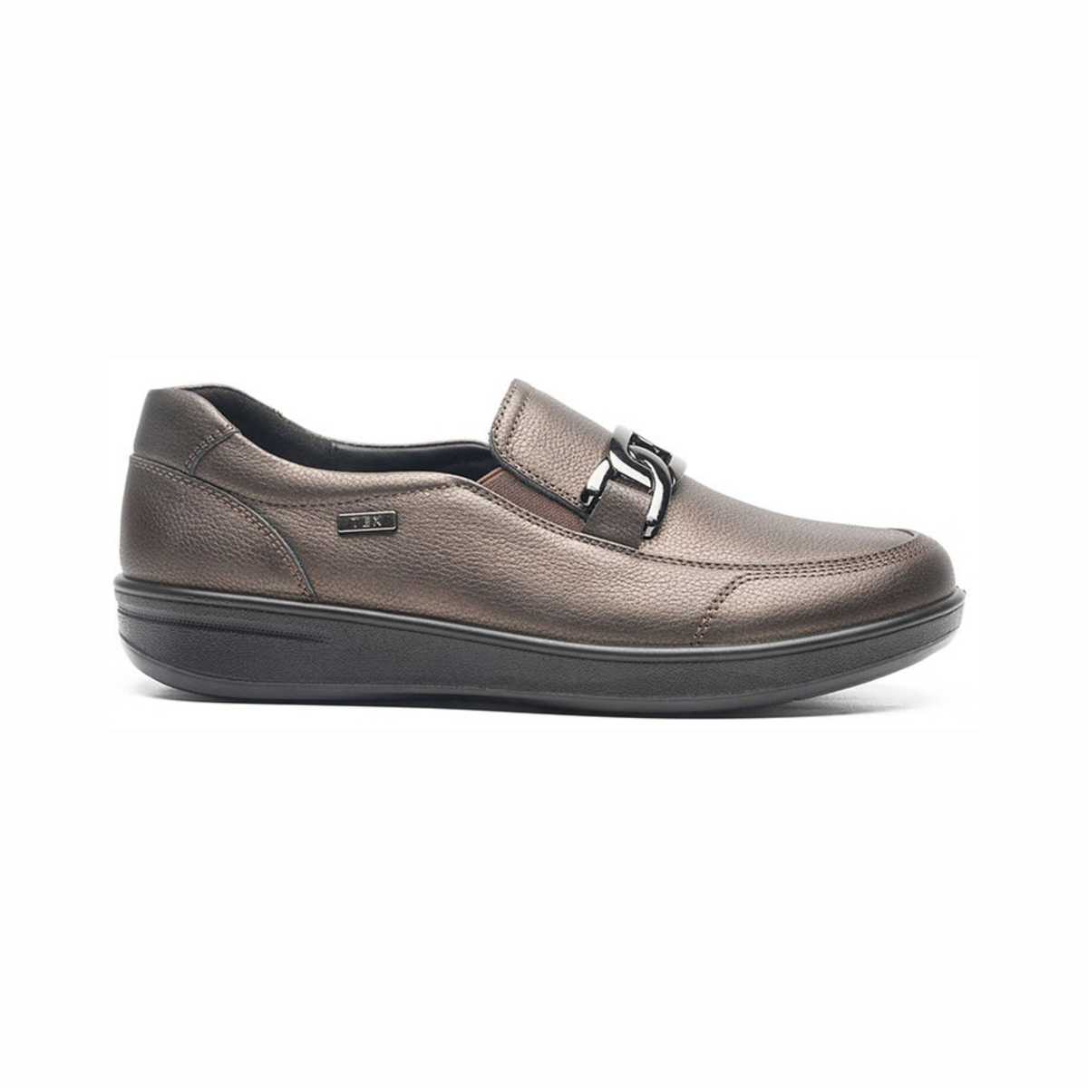 G Comfort Waterproof Slip On Mocassin Loafer Leather P6503