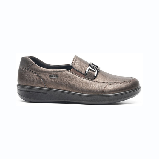 G Comfort Waterproof Slip On Mocassin Loafer Leather P6503