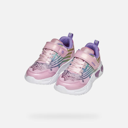 Geox Assister Lights Rainbow Trainer J56E9B
