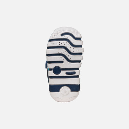 Geox Boys Shoe Leather Velcro Lupidoo B3555D