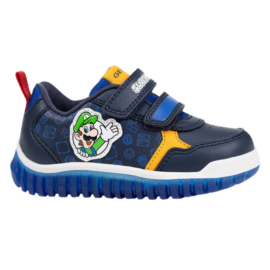Geox Super Mario Luigi Lights Runners Lightyloo B465ZC