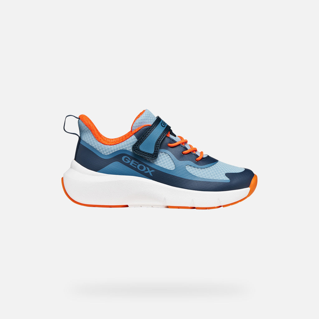 Geox Boys Runner Pro-Ran Blue Orange J65P7F