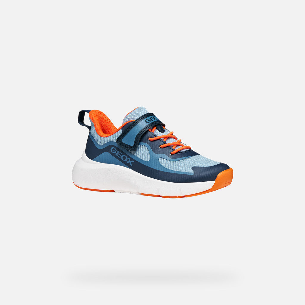 Geox Boys Runner Pro-Ran Blue Orange J65P7F