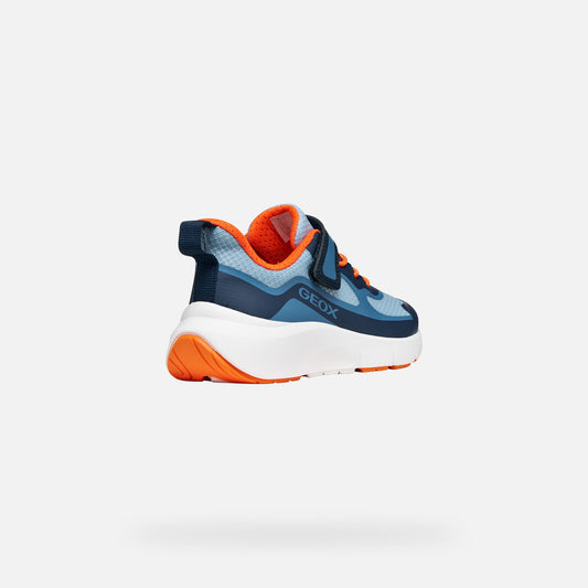 Geox Boys Runner Pro-Ran Blue Orange J65P7F