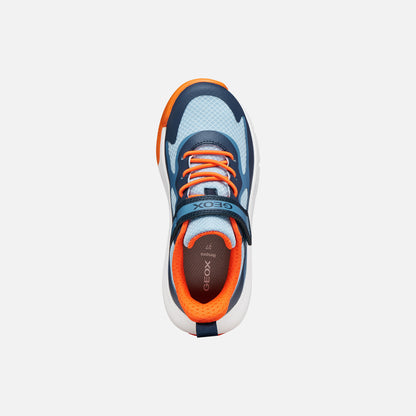 Geox Boys Runner Pro-Ran Blue Orange J65P7F