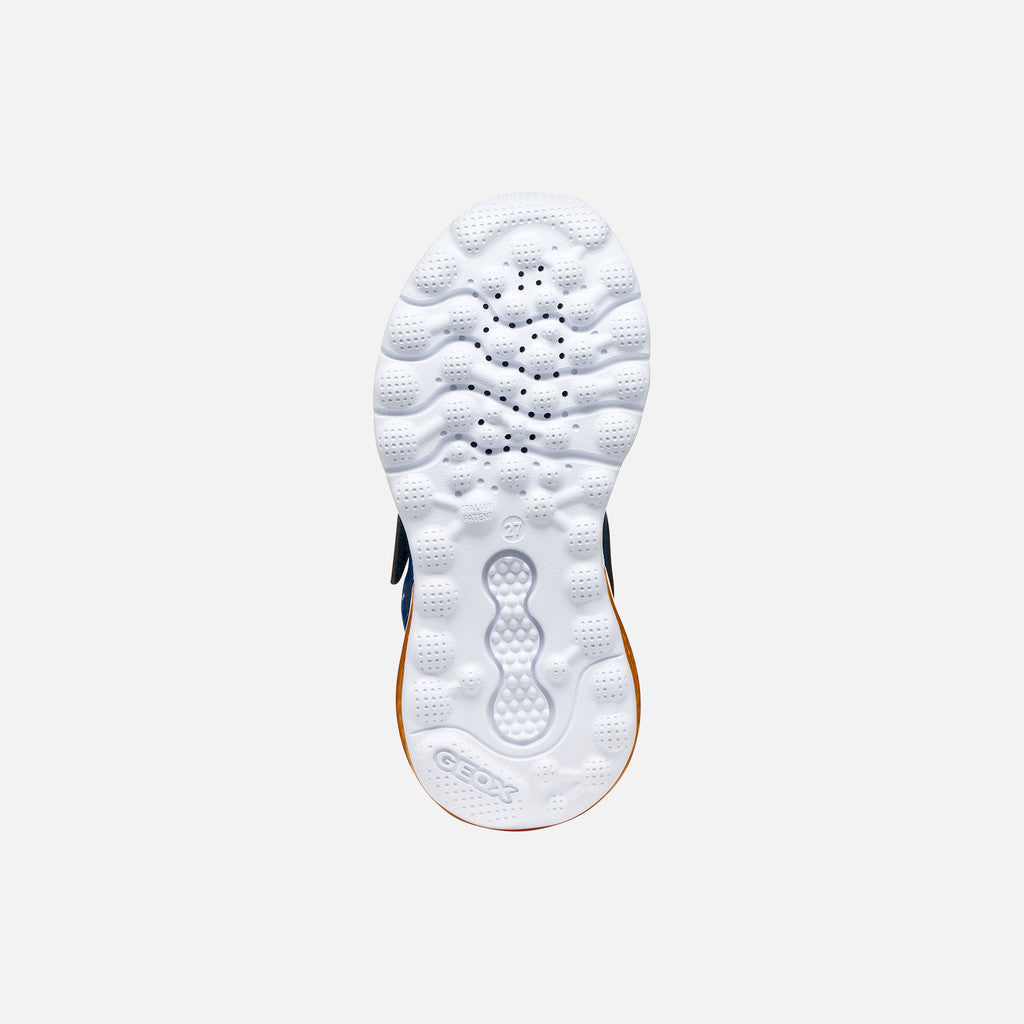 Geox Bugs Bunny Boys Runner Blue Orange J65LYA Activart