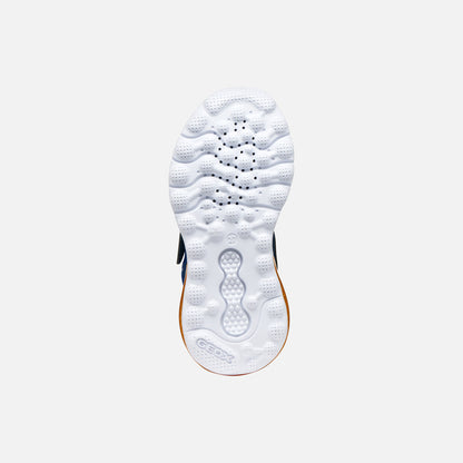 Geox Bugs Bunny Boys Runner Blue Orange J65LYA Activart