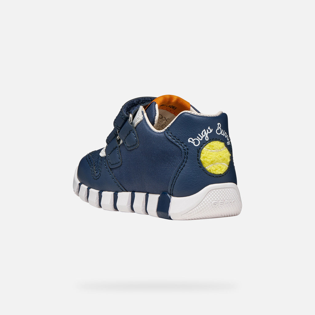 Geox Bugs Bunny Lupidoo Navy Shoes B6555B