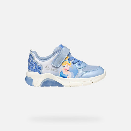 Geox Cinderella Lights Runner Fadinlight Blue J55M4C