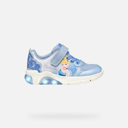 Geox Cinderella Lights Runner Fadinlight Blue J55M4C