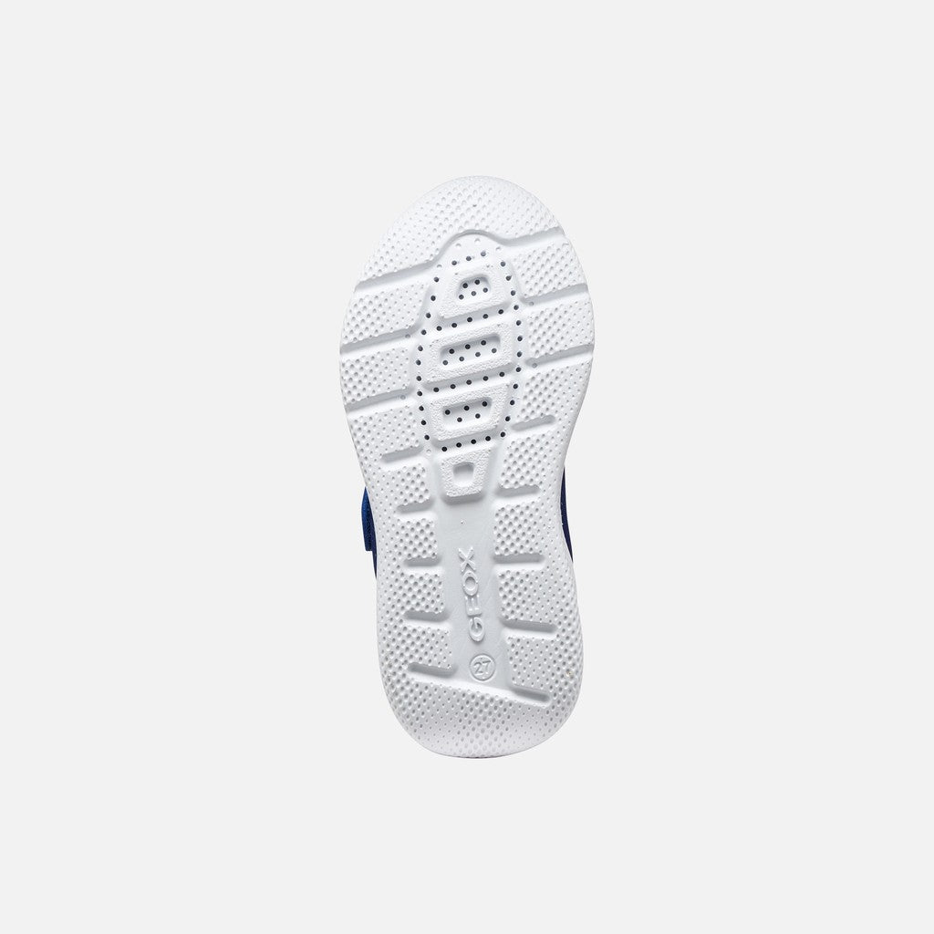 Geox Trainer Glitter Navy Lilac Star Sprintye J55FWA