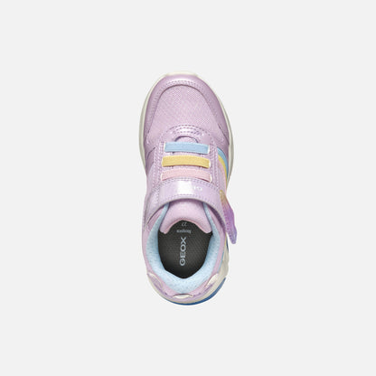 Geox Unicorn Lights Runner Fadinlight Lilac J55M4A