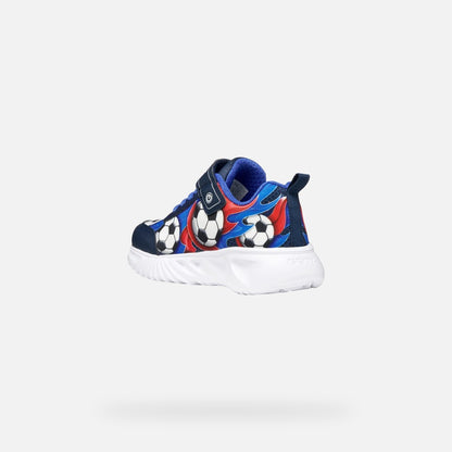 Geox Soccer Lights Runner Navy Blue J45DZB