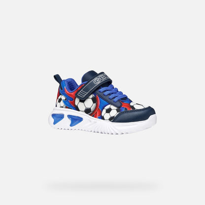 Geox Soccer Lights Runner Navy Blue J45DZB