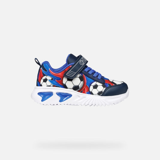 Geox Soccer Lights Runner Navy Blue J45DZB