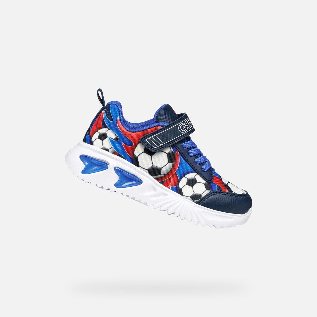 Geox Soccer Lights Runner Navy Blue J45DZB