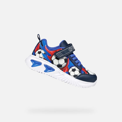 Geox Soccer Lights Runner Navy Blue J45DZB