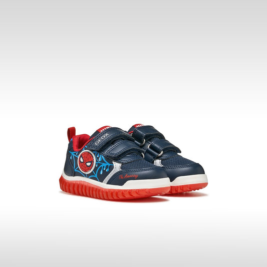 Geox Spiderman Light Up Boys Runners B655ZC