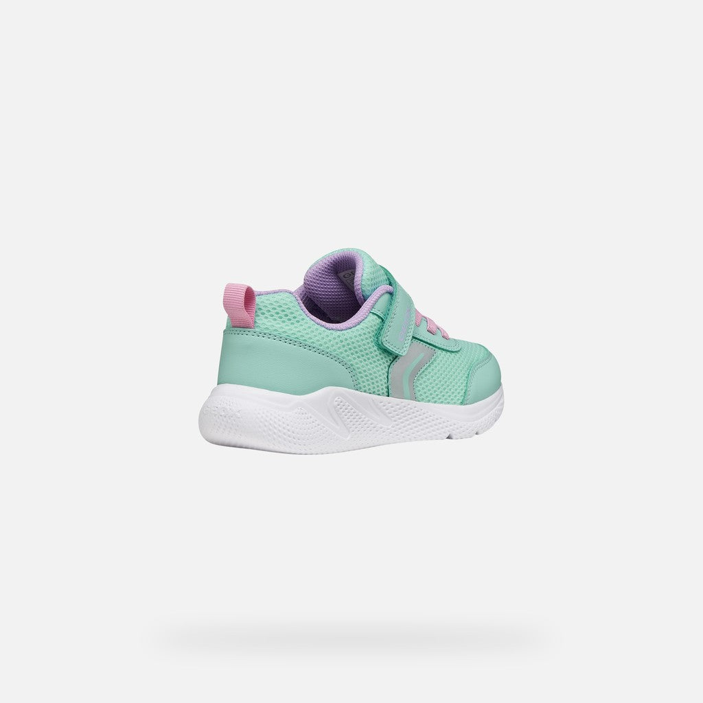 Geox Trainer Sprintye Mint Green Pink J36FWB