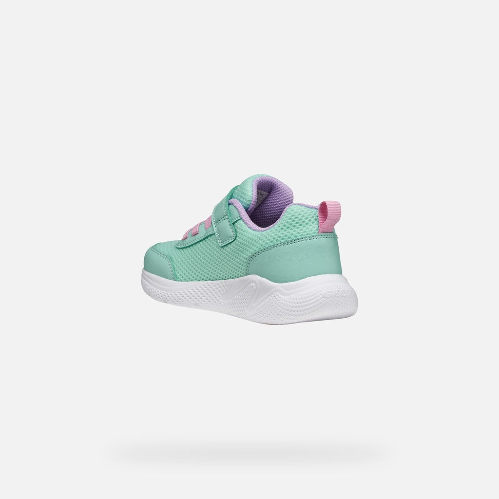 Geox Trainer Sprintye Mint Green Pink J36FWB