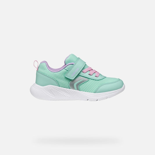 Geox Trainer Sprintye Mint Green Pink J36FWB