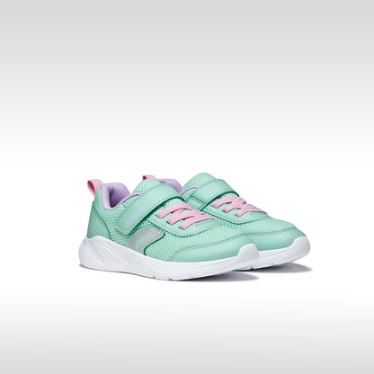 Geox Trainer Sprintye Mint Green Pink J36FWB